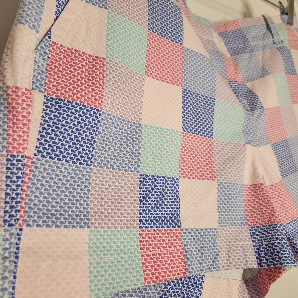 Vineyard Vines 3.5 Inch Patchwork Whale Shorts